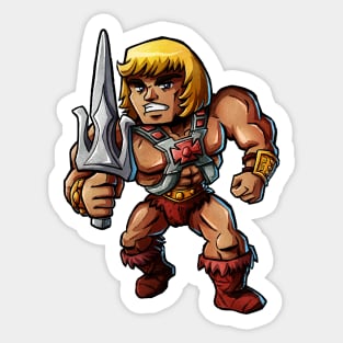 Heroic Man of Universal Mastery Sticker